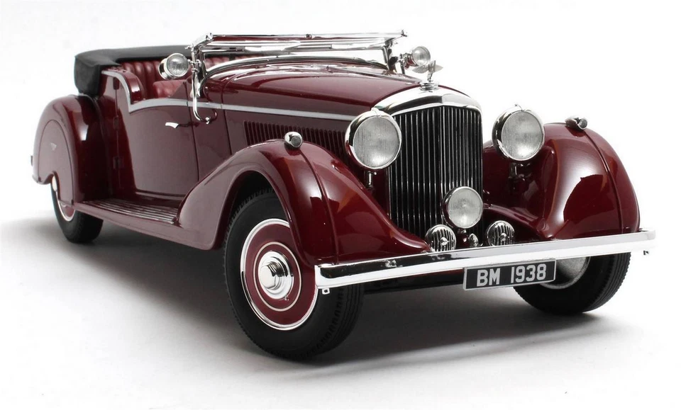 Bentley 4.25 L Vanden Plas Tourer Marron Noir 1938 1/18 Cult Models - Photo 1/1
