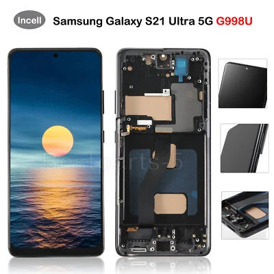 Incell For Samsung Galaxy S21 Ultra 5G G998U LCD Display Touch Screen Assembly