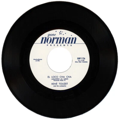 RENE TOUZET "EL LOCO CHA CHA" 50's LATIN MOVER - Image 1 of 2