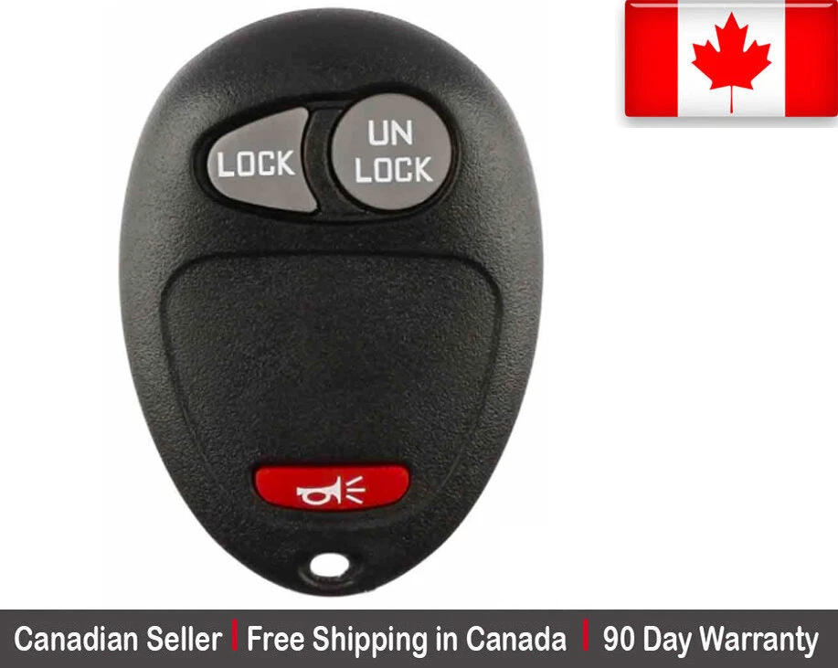 1x New Replacement Keyless Entry Remote Key Fob For Chevy Hummer GMC Pontiac - Image 1 of 1