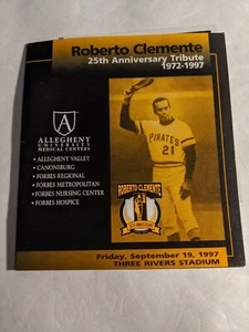 ⚾ 10/19/1997 ROBERTO CLEMENTE Pirates Three Rivers Stadium Magnet Ticket Tribute - Picture 1 of 4