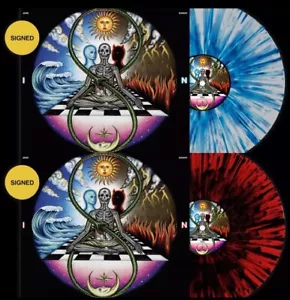 John Summit Comfort in Chaos BLUE & RED Edition SIGNED Vinyl BUNDLE - IN HAND ✅ - Picture 1 of 7