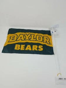 Baylor Bears 11" x 18" Two-Sided Car Flag/Convert to a Wall Flag BSI Productsinc - Picture 1 of 12