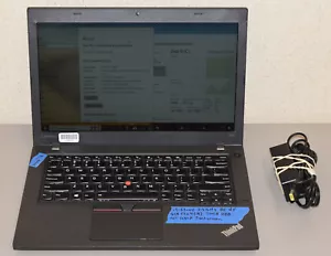 HEAVY WEAR Lenovo Thinkpad T460 14" Touchscreen i5-6200U 2.3GHz 8GB 500GB HDD - Picture 1 of 9