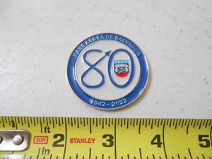 RARE DEA BASE AEREA DE SALVADOR DRUG ENFORCEMENT 80 ANOS CHALLENGE COIN MILITARY - Picture 1 of 4