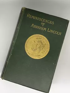 Reminiscences of Abraham Lincoln Illustrated, Rice Vintage 1886 Hardcover Book - Picture 1 of 7