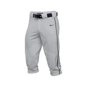 Nike Boy's Vapor Select Piped High Baseball Pants Sz X-Small BQ6444-053 Gray $35 - Picture 1 of 10