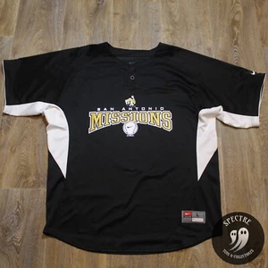 Ropa negra del equipo Nike San Antonio Missions - talla grande para hombre - Imagen 1 de 9