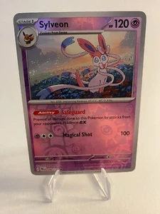 Pokemon Sylveon Feelinara Holo Prismatic Evolutions Englisch Near Mint - Picture 1 of 2