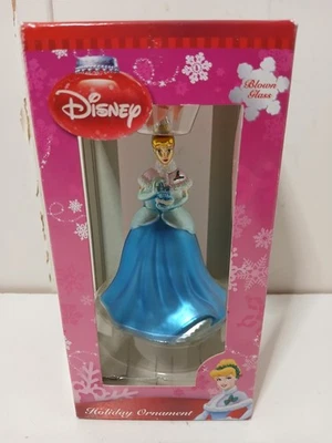 Disney Cenicienta Vidrio Soplado Árbol de Navidad Adorno Foto 1 de 4