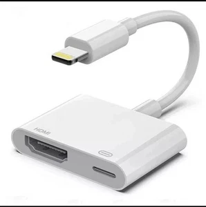 Lightning-Auf-HDMI Digital TV Adapter FULL HD 1080P Kabel Für-Apple-iPad-iPhone - Bild 1 von 12