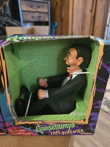 Goosebumps Slappy Dummy tape Dispenser Vintage 1996 RARE - Imagen 1 de 3