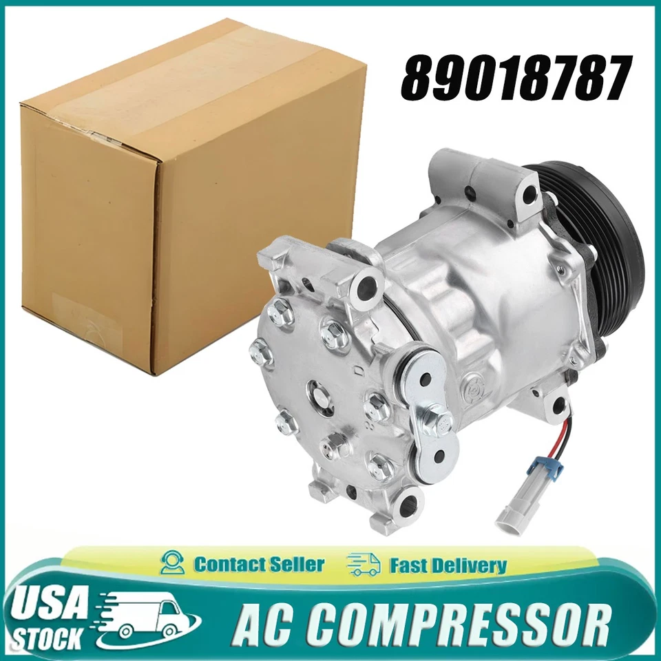 Nuevo kit de compresor de aire acondicionado para Chevrolet S10/GMC Sonoma 1998-2004 (solo 4,3 L) Foto 1 de 4