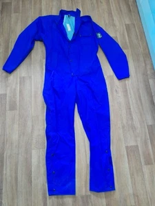 Belstaff Townmaster 90 M Royal blue 1 piece waterproof Rare Factory Sample NOS - Picture 1 of 16