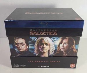 Battlestar Galactica: The Complete Series with Booklet [Blu-ray] *Good Condition - Imagen 1 de 14