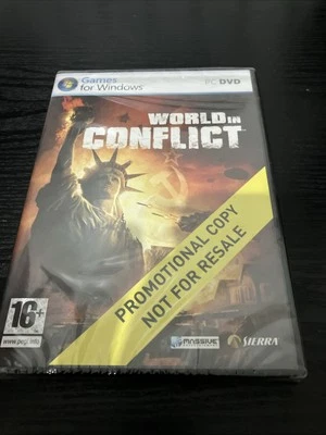 WORLD IN CONFLICT - 2007 PC GAME - NEW & SEALED Rare Promo Copy - Image 1 of 2