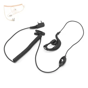 Walkie Talkie Earpiece PTT Headset Builtin Mic With Earplug Sleeve For Baofen FY - Zdjęcie 1 z 28