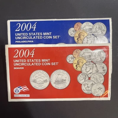 2004 Mint Set Complete both P & D mints - Image 1 of 3