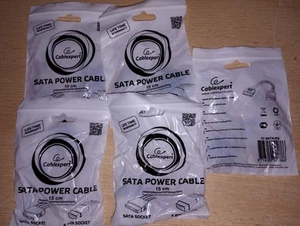 5x 8716309022866 CC-SATA-PS Serial ATA 15 cm power cable GEMBIRD - Afbeelding 1 van 2