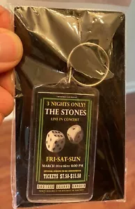 Rolling Stones Madison Square Garden Concert Key Chain - Picture 1 of 1