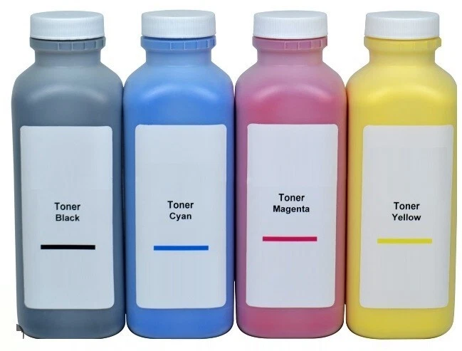 RECARGA DE TÓNER UNIVERSAL PARA KONICA MINOLTA BIZHUB SERIE C COLOR (C-Y-M-K) Foto 1 de 1