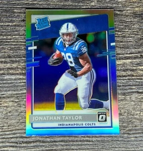 2020 Panini Donruss Optic Rated Rookies Holo Prizm Jonathan Taylor Rookie RC - Picture 1 of 4