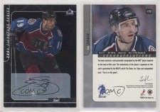 2000-01 ITG Be A Player Signature Series Auto Joe Sakic #170 Auto HOF