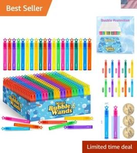 360 PCS Mini Bubble Wands,Bubble Party Favors Assortment Toys for Kids,Themed... - Picture 1 of 8