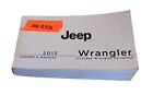 2012 Jeep Wrangler owners manual Sport Rubicon Unlimited Sahara Jee2736
