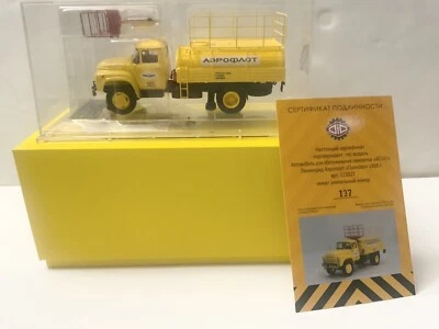 1/43 113027 DIP MODELS AC-157 on chassis ZIL 130 truck 1986 Leningrad Airport - Image 1 of 3