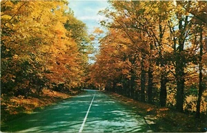 Postal de carretera rural Vermont otoño otoño aluminio - Imagen 1 de 2