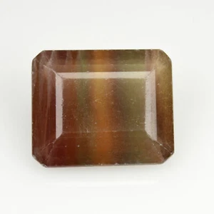 5.65 Cts 11 MM Bicolor Fluorite Natural Loose Gemstone From Brazil - Picture 1 of 1