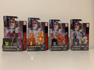 Transformers Titans Return Masters Wave 3 Fangry Overboard Ptero Sawback MOC Lot - Picture 1 of 6