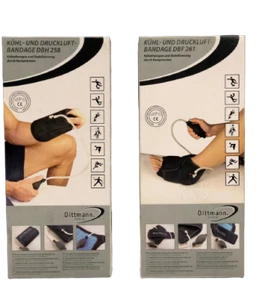 Bandage Dittmann. Medical Kühl- und Druckluftbandage Fuß oder Hand Schmerzen - Bild 1 von 12