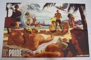 Póster DC Pride 2024 DC Comics 36 x 24 LGBT Gay Hiedra Venenosa Aquaman Robin Starman - Imagen 1 de 2