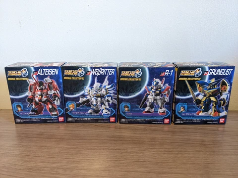 Super Robot Wars OG Original Collection 02 Individual Figures US Seller Cover