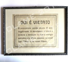 BELLISSIMO - Volantino antidisfattista (WW1, grande guerra)