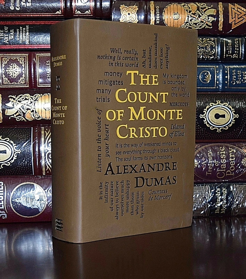 New The Count of Monte Cristo by Alexandre Dumas Unabridged Soft Leather Feel Foto 1 de 3