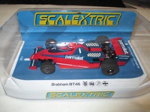 Scalextric Slot Car C4510 Brabham BT46 - Italian GP 1978 - Niki Lauda Winner - Picture 1 of 3