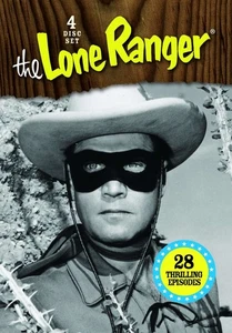 Lone Ranger: 28 Thrilling Episodes - DVD - Very Good - Clayton Moore,Jay Silver - Picture 1 of 1