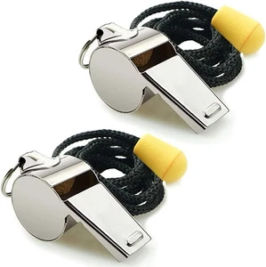 Pipa 2 Pezzi Pipe Sportive in Acciaio Inox con Tracolla, Forte, Croccante Cl... - Foto 1 di 6