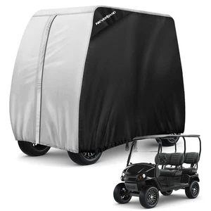 NEVERLAND 420D Waterproof Golf Cart Cover 2 Passenger for EZGO Club Car Yamaha A - Picture 1 of 16