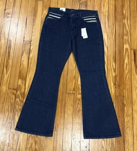 NEU Levis Made And Crafted Stiele Jeans Damen 32 blau Schlag Denim Western Rodeo - Bild 1 von 6