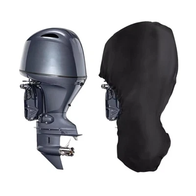 Heavy Duty Boat Full Outboard Motor Engine Cover for Mercury 0-20 HP Black - Image 1 of 4