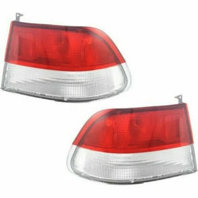For 1999 2000 Honda Civic Rear Tail Lights Driver & Passenger Side, Pair Foto 1 de 3