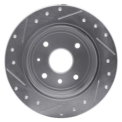 For Suzuki Verona 04-06 Brake Rotor eLINE Drilled & Slotted 1-Piece Rear Foto 1 de 4