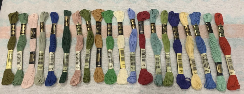 20 X NEW DMC STRANDED COTTON THREAD SKEINS BULK LOT 3 - image 1 of 1