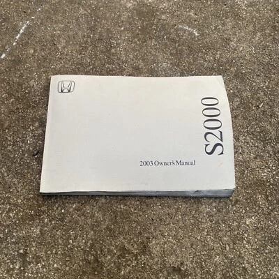 Honda S2000 Ap1 2003 manual del propietario libro de guía del usuario 2,0 L Foto 1 de 2