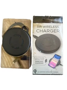 5W Wireless Charger New Model 5WCH001 Qi Charging - Zdjęcie 1 z 1