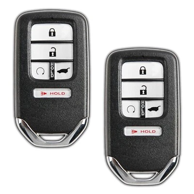 2 Replacement For Honda Pilot Passport KR5V41 5 Button Remote 2019-2020 Driver 1 Foto 1 de 3